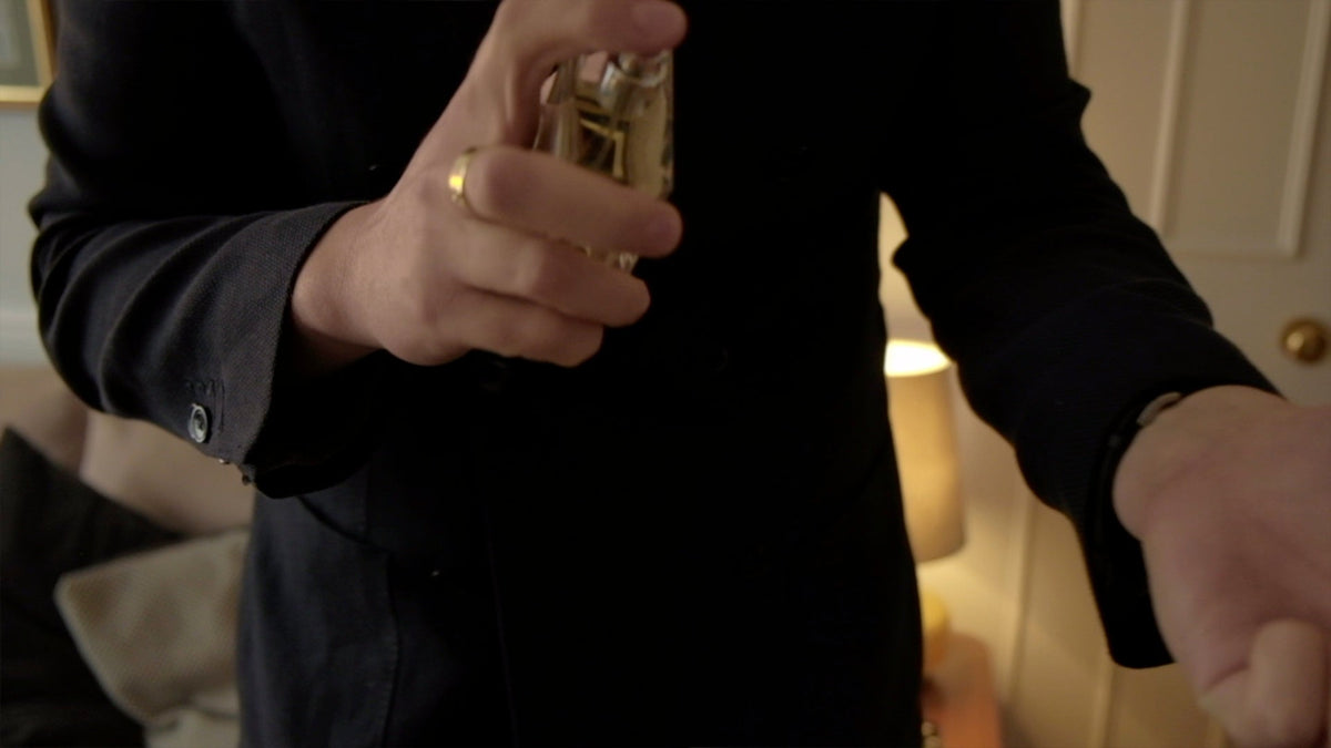 Where to apply men's cologne