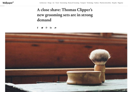 Wallpaper: "Thomas Clipper’s new grooming sets are in strong demand"